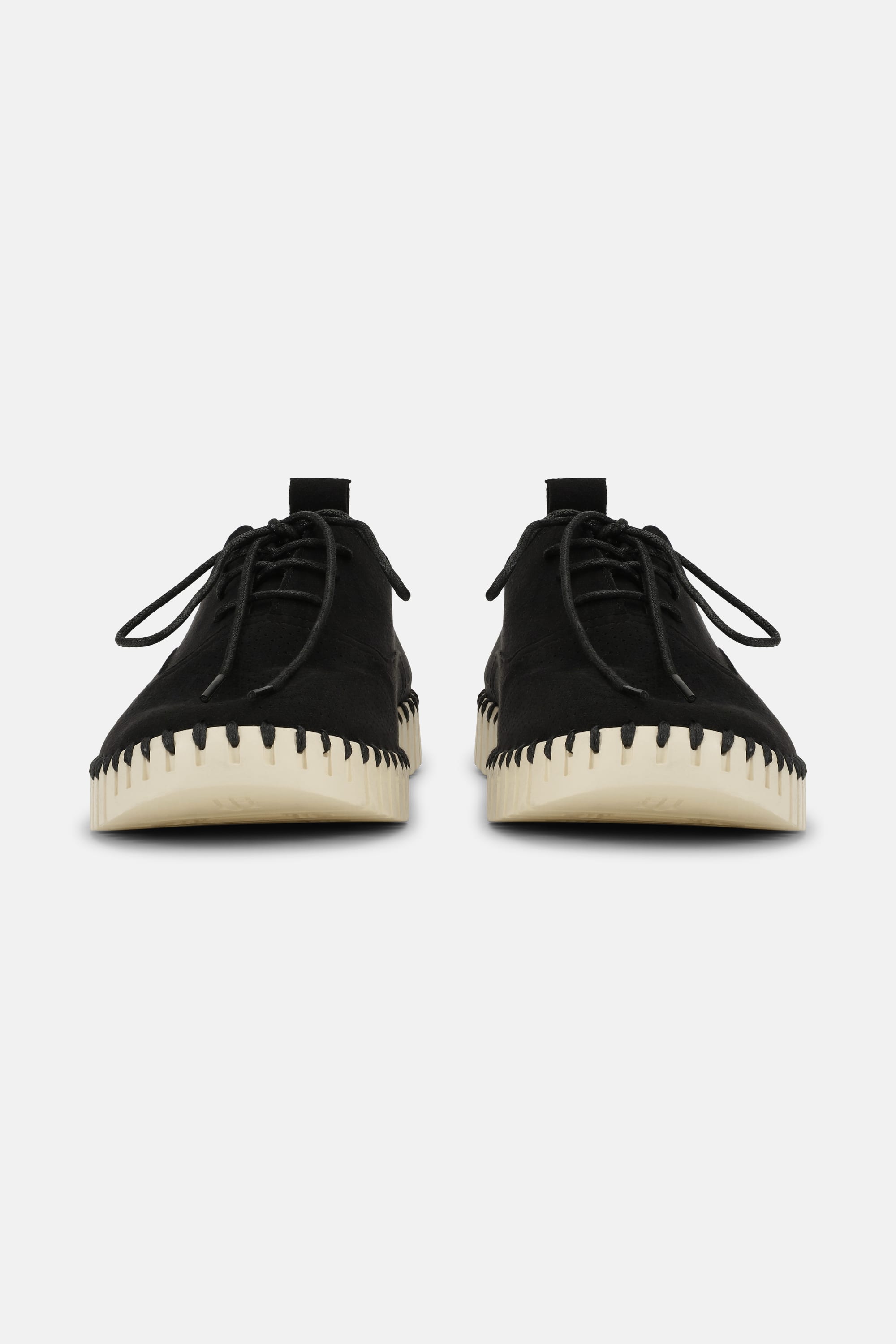 Herresko Med Lisser - Black Pearled Ivory